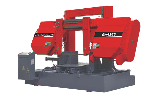 蓬江GW4265双柱龙门卧式带锯床