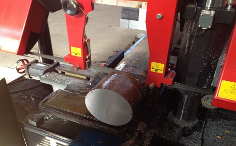 蓬江卧式带锯床加工时出现明显振荡如何排查？